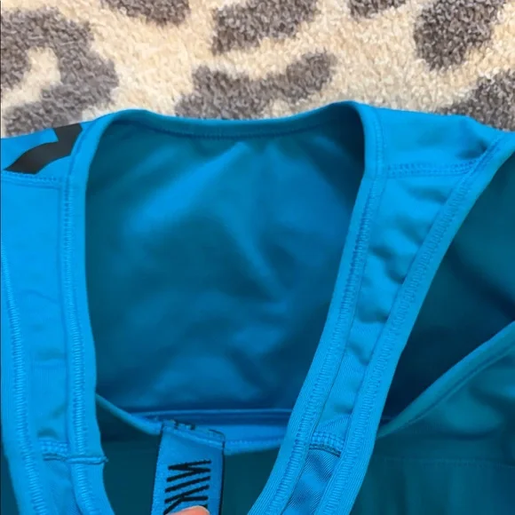 Nike Racerback Blue Sports Bra - Picture 5 of 6